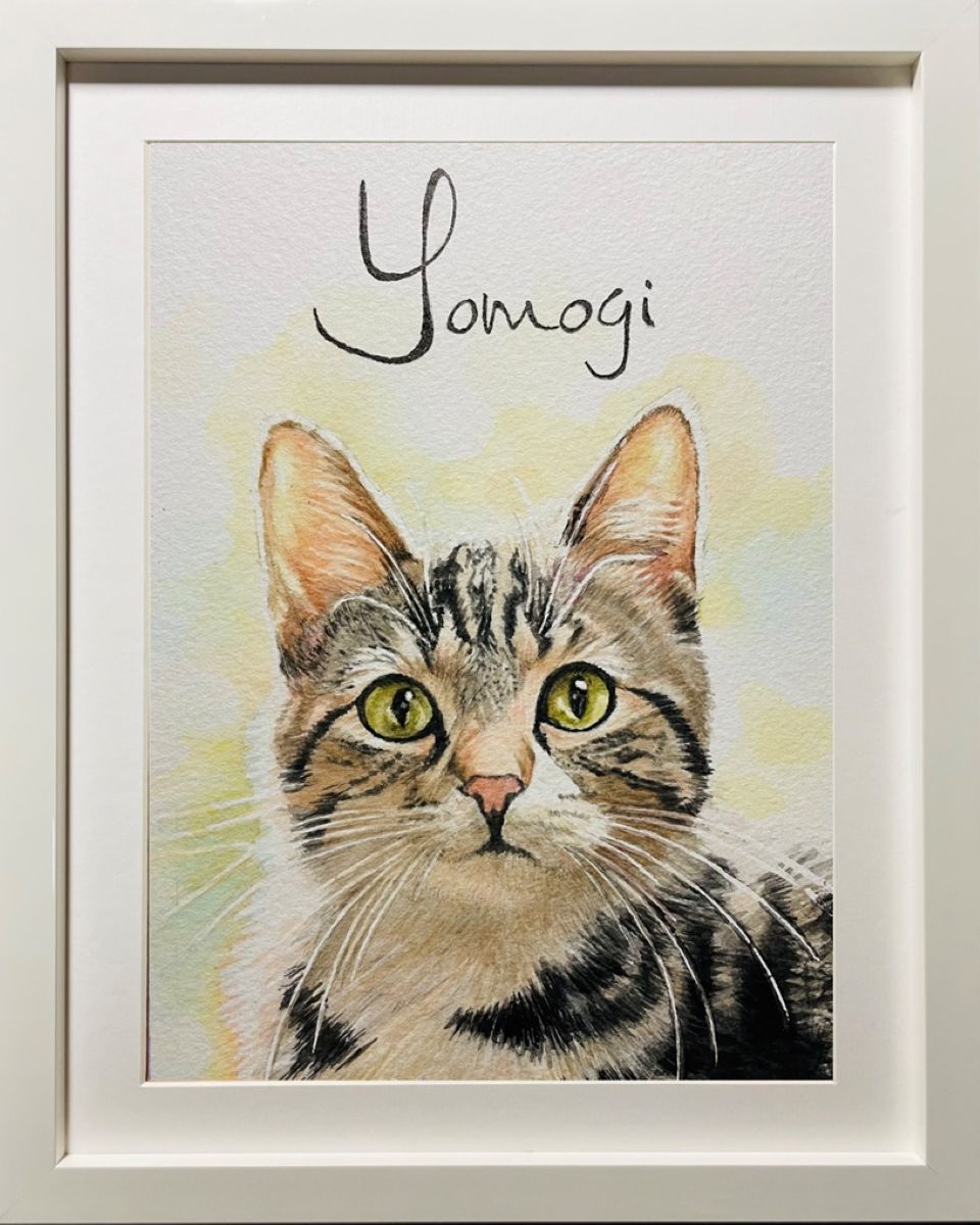 �L�̎���G�A�b�v�B1�{1�{���J�ɕ`�����ѕ��݂ɁA���ɂ������o�������ȃ��A���ȕ\���A�����Ė��邭�D�����F�����ŕ`��������G��i�B