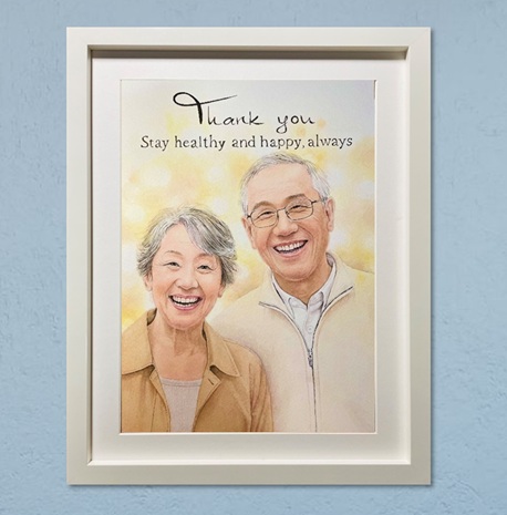 ���e�ւ̋L�O���̂��j���̎���G�B���e�̏Ί�����̕\����厖�ɖ��邢�F�ʂōʐF��������G�C���X�g�B