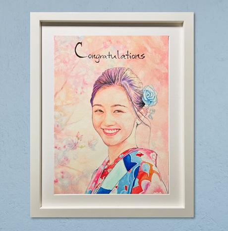 ���l�̂��j���ɑ��鎗��G�B�����p�̐��l�̏������͂�����Ƃ����F������������Ƃ����^�b�`�ŕ`���w�i�͒W���F�����ŕ`��������G�C���X�g�B