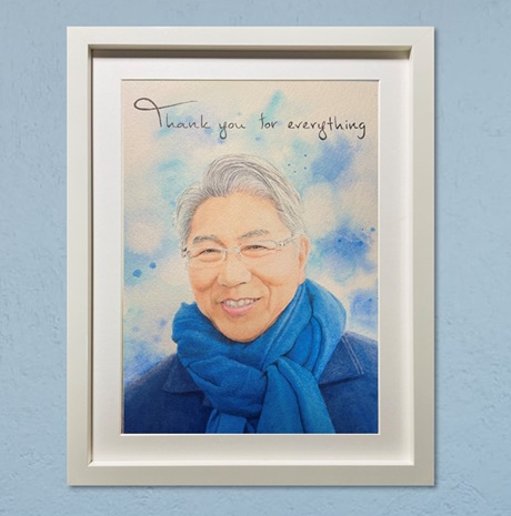 ���̓��̎���G�v���[���g�B��������̍D���ȐF���g���Ė��邭�d�グ������G��i�B